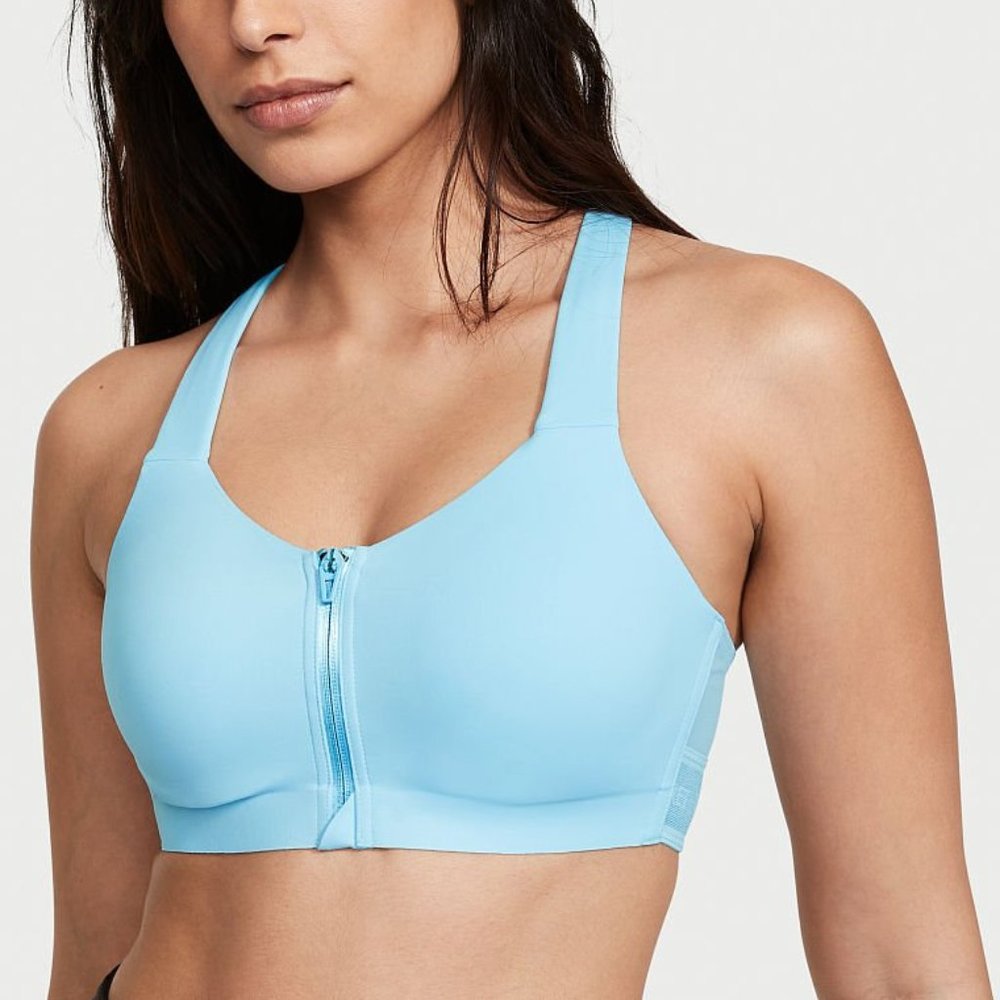 Knockout By Victoria's Secret Maximum Support Lace-Up Front-Close Sport Bra 38DD